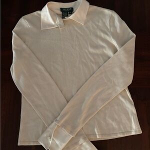 Ralph Lauren Silk/Cashmere Top